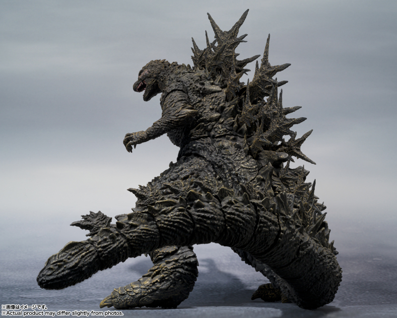 酒井裕司打造《哥斯拉-1.0》最新姿态『S.H.MonsterArts 哥斯拉（2023）』可动模型预计 11 月发售！