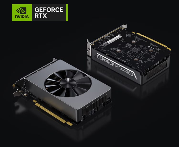 GeekPro 2023可以搭配ITX尺寸GeForce RTX 4060显卡。