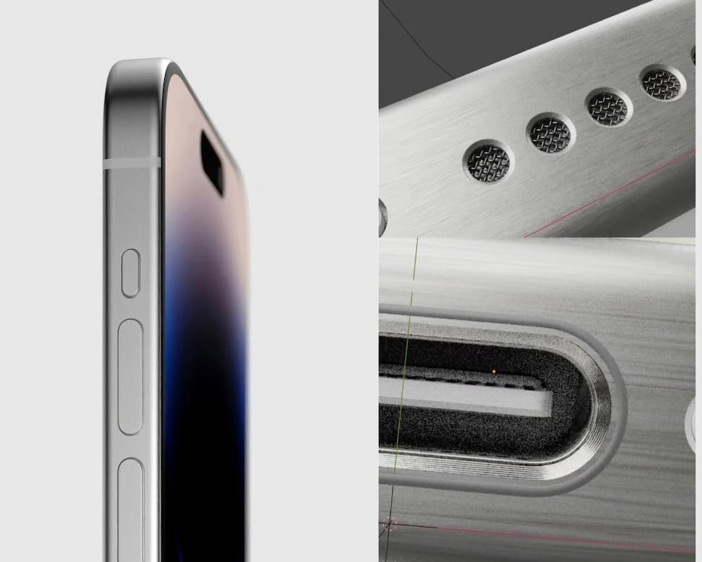 iphone 15 titanium demo