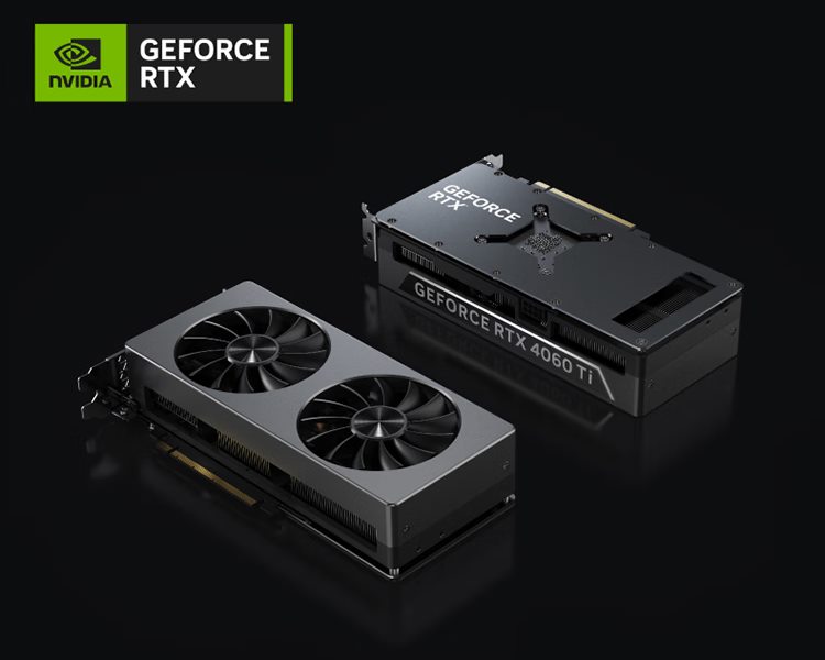 此外也可以选择性能更强的GeForce RTX 4060 Ti 8GB显卡。