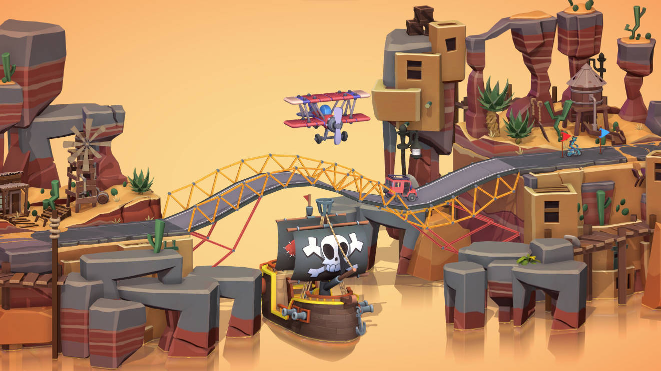 造桥大师《Poly Bridge 3》Steam获得压倒性好评！ 10%特价至7月13日截止