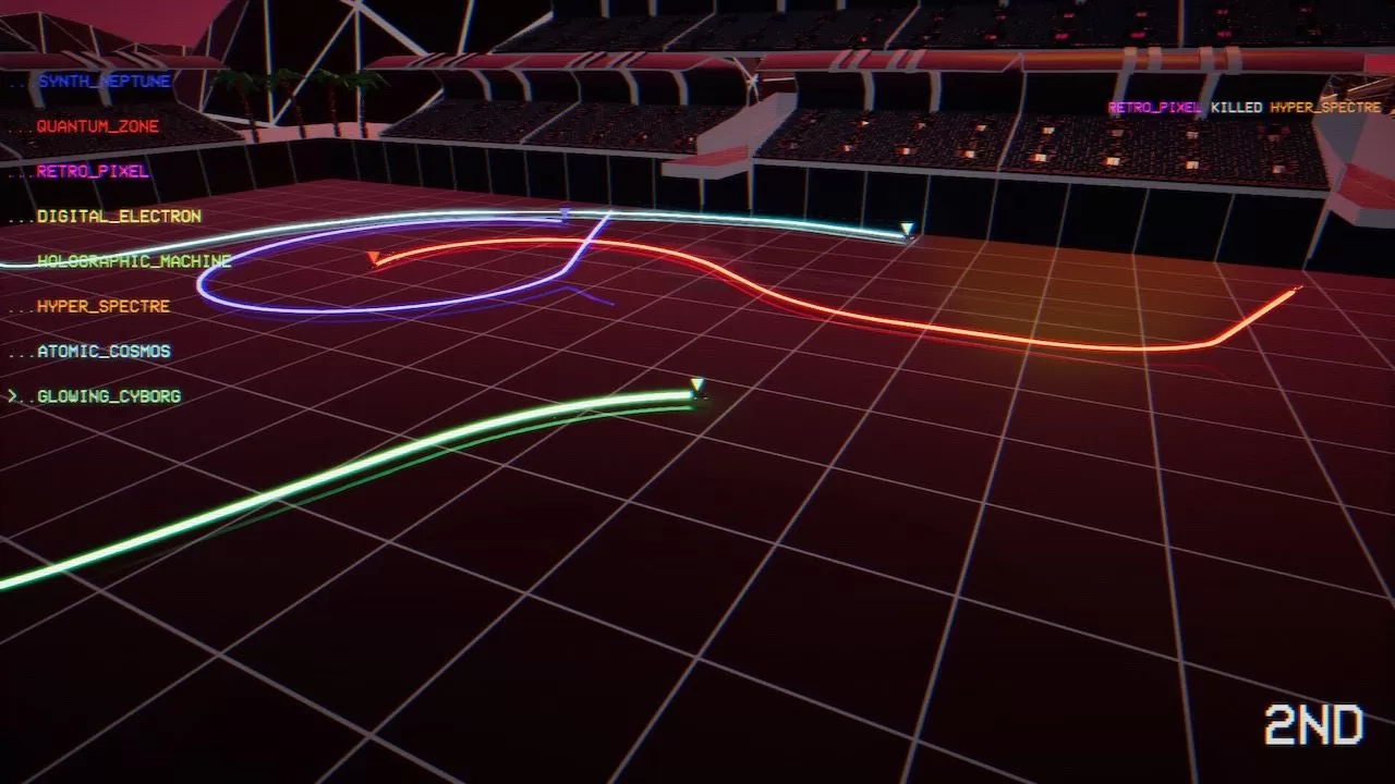 《Outrunner：Neon Nights》年内推出！ 除了狂飙超车也要小心关卡上的霓虹残迹