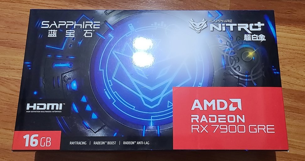 AMD Radeon RX 7900 GRE 16GB 将于几天后推出，实卡照片现身 - 电脑王阿达