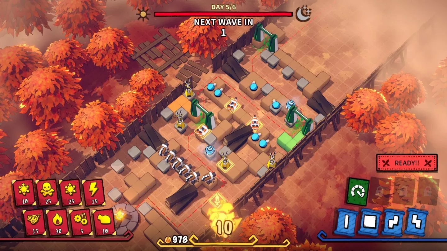 Roguelite 塔防新作《Emberward》发表，组合不同炮台从怪物手中保护脆弱火源