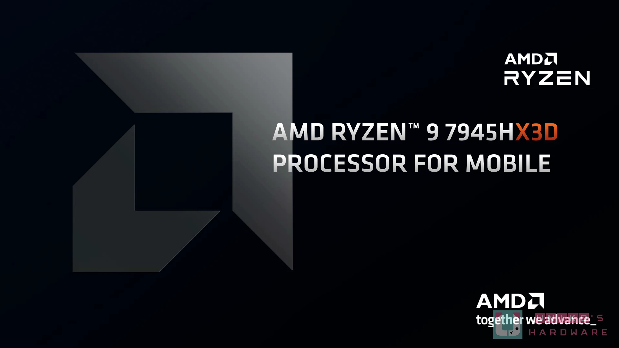 AMD Ryzen 9 7945HX3D 笔记本处理器正式发布