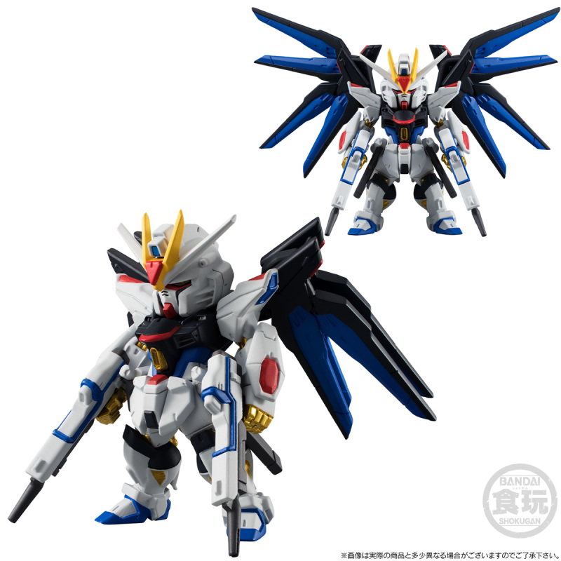人气钢弹食玩『FW GUNDAM CONVERGE 机动战士钢弹 SEED DESTINY 3体套组』豪华同捆再登场！