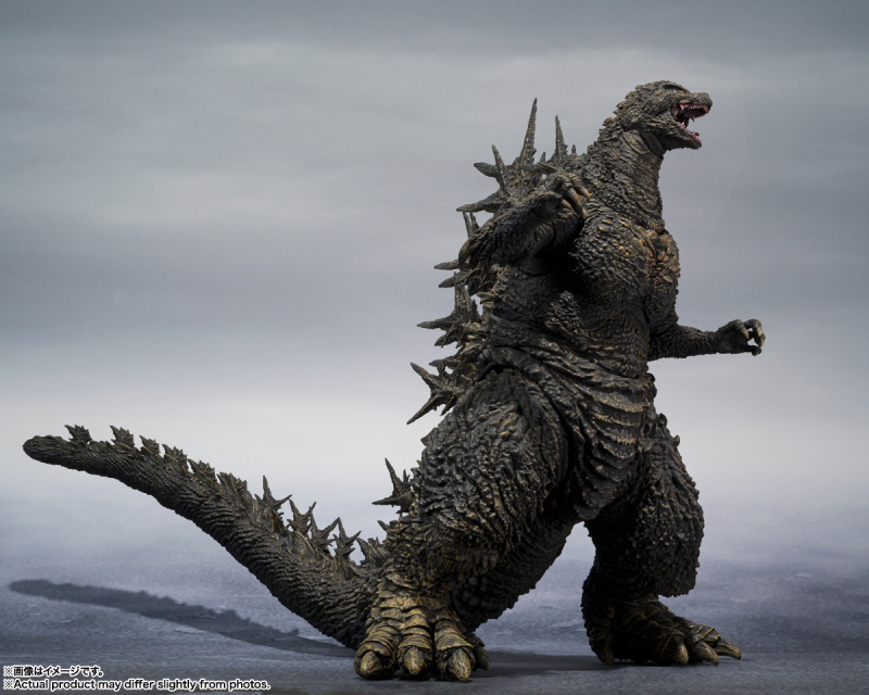 酒井裕司打造《哥斯拉-1.0》最新姿态『S.H.MonsterArts 哥斯拉（2023）』可动模型预计 11 月发售！