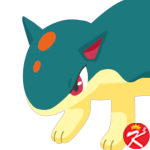 Pokemon sleep 宝可梦睡姿图鉴：火岩鼠