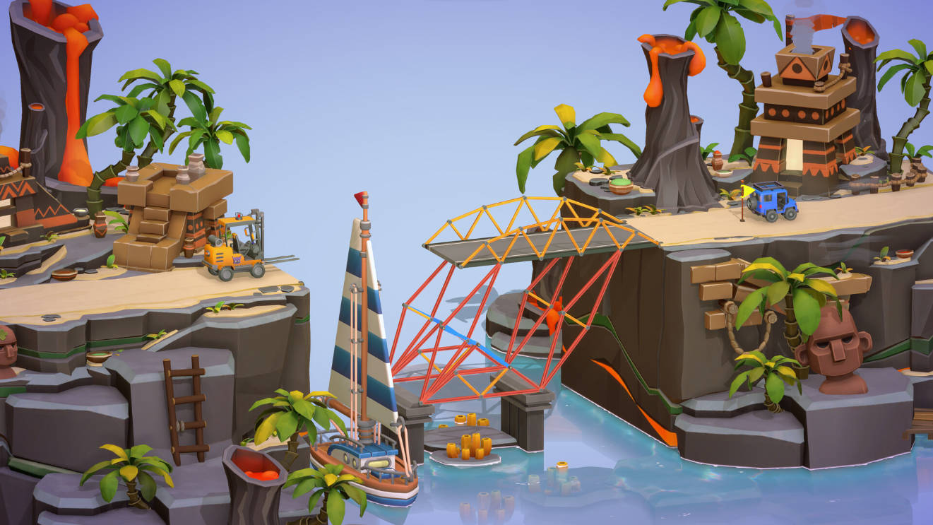 造桥大师《Poly Bridge 3》Steam获得压倒性好评！ 10%特价至7月13日截止