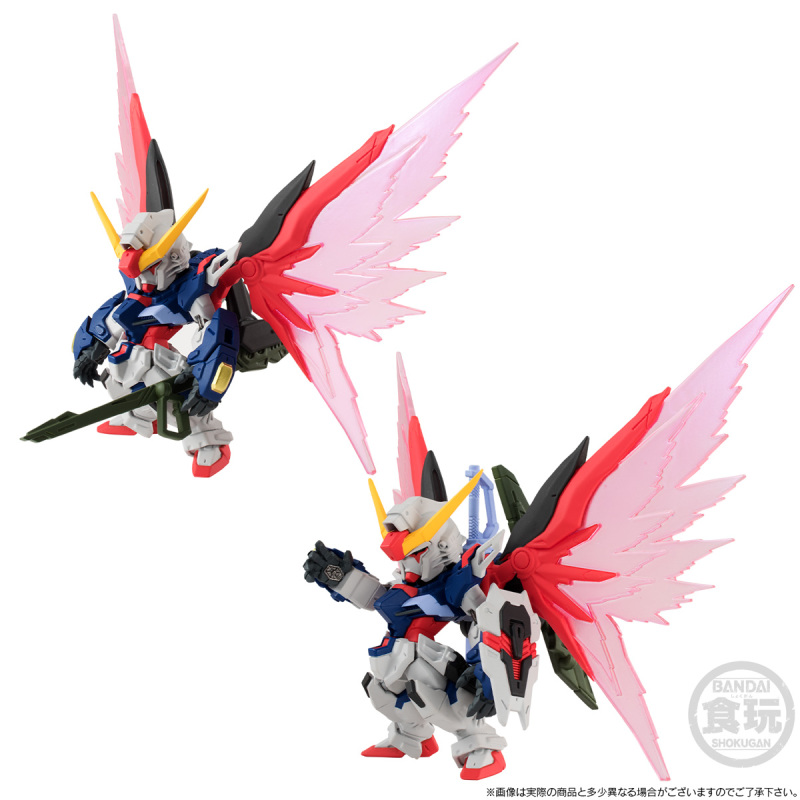 人气钢弹食玩『FW GUNDAM CONVERGE 机动战士钢弹 SEED DESTINY 3体套组』豪华同捆再登场！