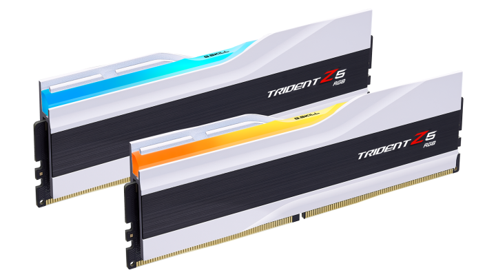 芝奇推出白色款Trident Z5 RGB幻锋戟 极速规格达DDR5-8200 2x24GB
