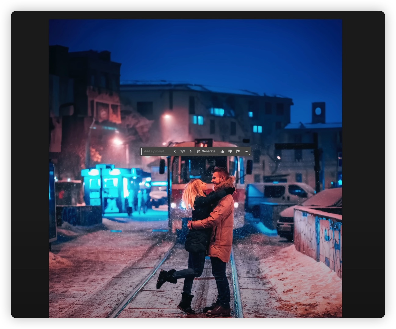 PhotoShop AI Generative Expand 生成式扩展