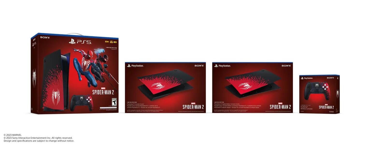 新作《漫威蜘蛛侠2》公开全新剧情预告片，同时揭晓 Playstation 5 限定主机与手柄！