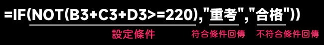 Excel IF 搭配 OR、AND、NOT 组合用法教学-06