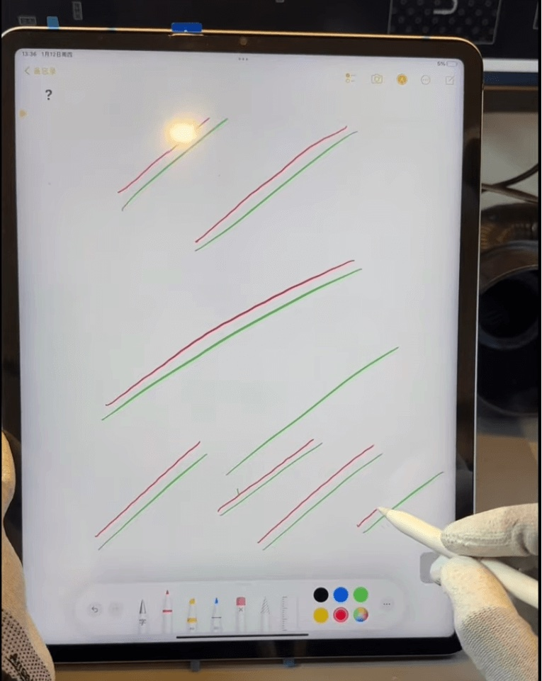 iPad 屏幕维修后 造成 Apple Pencil 功能无法正常运作