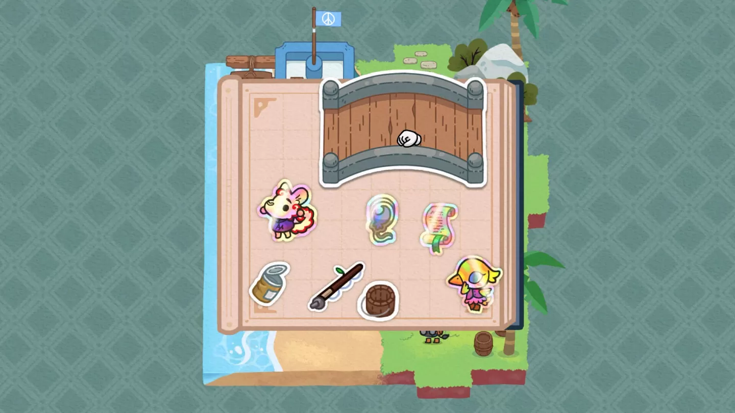 解谜冒险《A Tiny Sticker Tale》十月发售，把所有东西变成贴纸来场可爱小冒险！