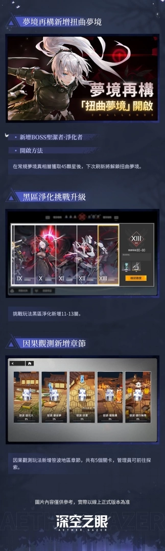 3D动作手游《深空之眼》全新版本「迷蝶所归处」正式上线！ 超人气S级修正者暗星·赫尔登场！