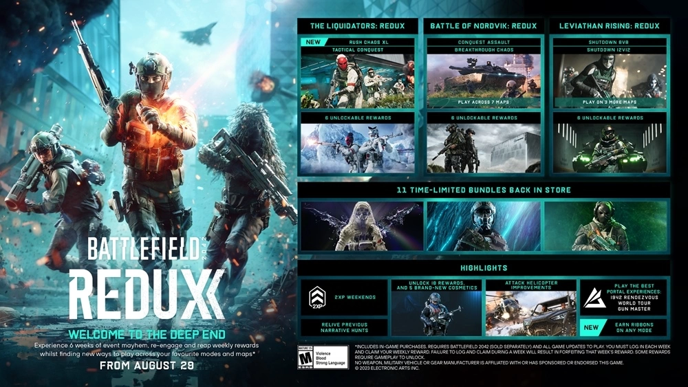 《战地风云 2042：归来》将于8/29登场、赛季6内容抢先公开！