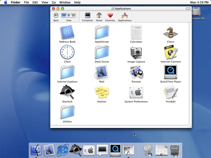 Mac OS X 系统与 iMac 配合的海洋主题