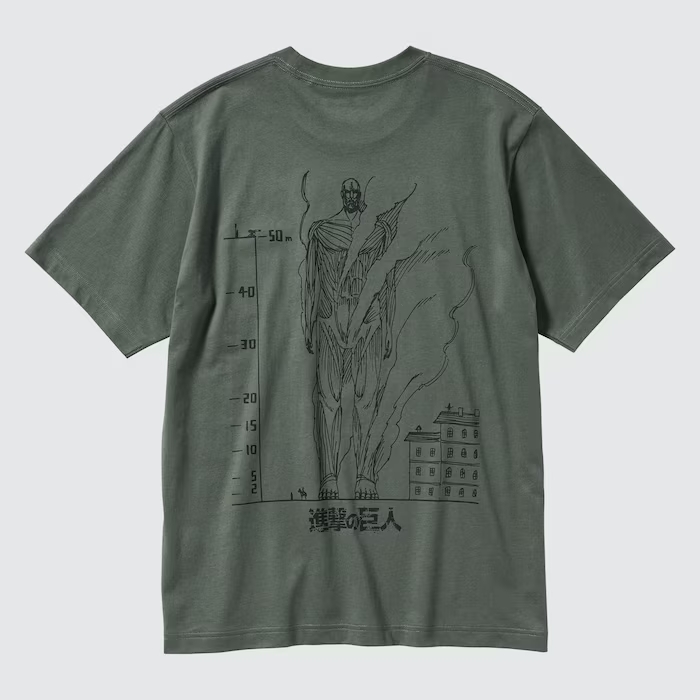 UNIQLO与《进击的巨人》第二弹联动主题UT公开！今年10月发售！