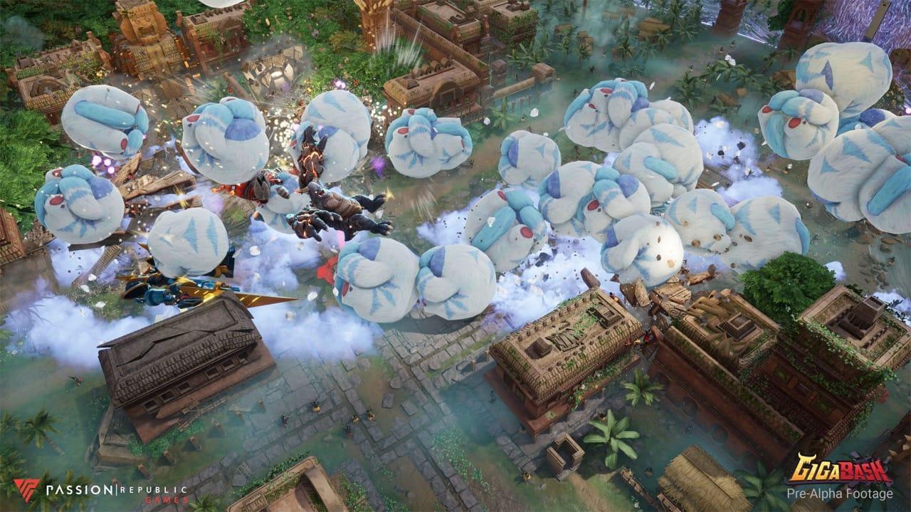 怪兽和英雄对战动作游戏《GigaBash 巨击大乱斗》今天登陆Switch/Xbox平台
