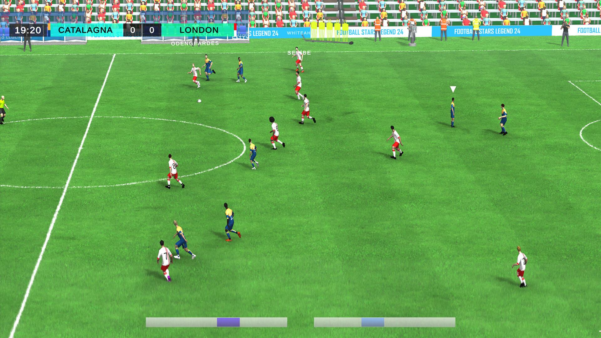 足球模拟游戏《Football Stars Legend 24》Steam上线