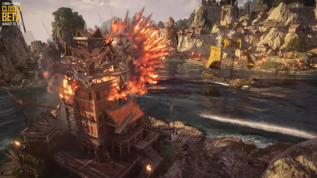 Ubisoft海战游戏《怒海战记》封闭测试即将开启预告片赏