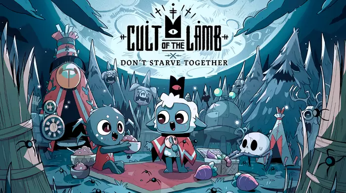《Cult of the Lamb 进击羔羊传说》×《Don't Starve Together 饥荒联机版》跨界活动登场