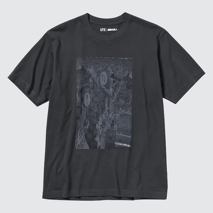 UNIQLO与《进击的巨人》第二弹联动主题UT公开！今年10月发售！