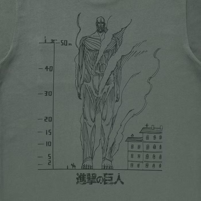 UNIQLO与《进击的巨人》第二弹联动主题UT公开！今年10月发售！