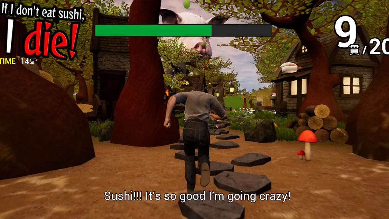 《I'm going to die if I don't eat sushi》续作定名《寿司灵魂宇宙》公开 Steam 页面