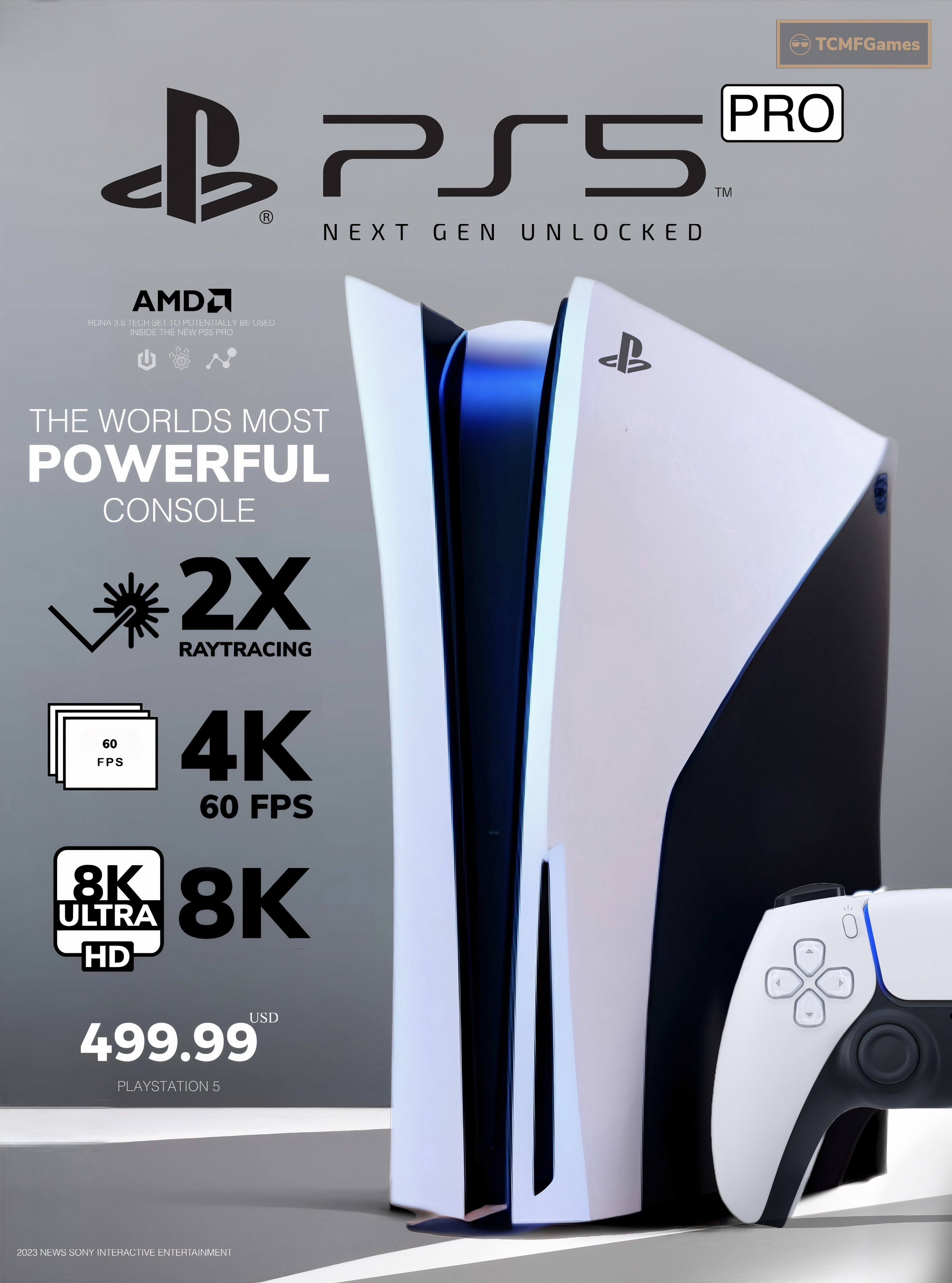 PS5 Pro 消息总结 CPU信息推出时间全披露