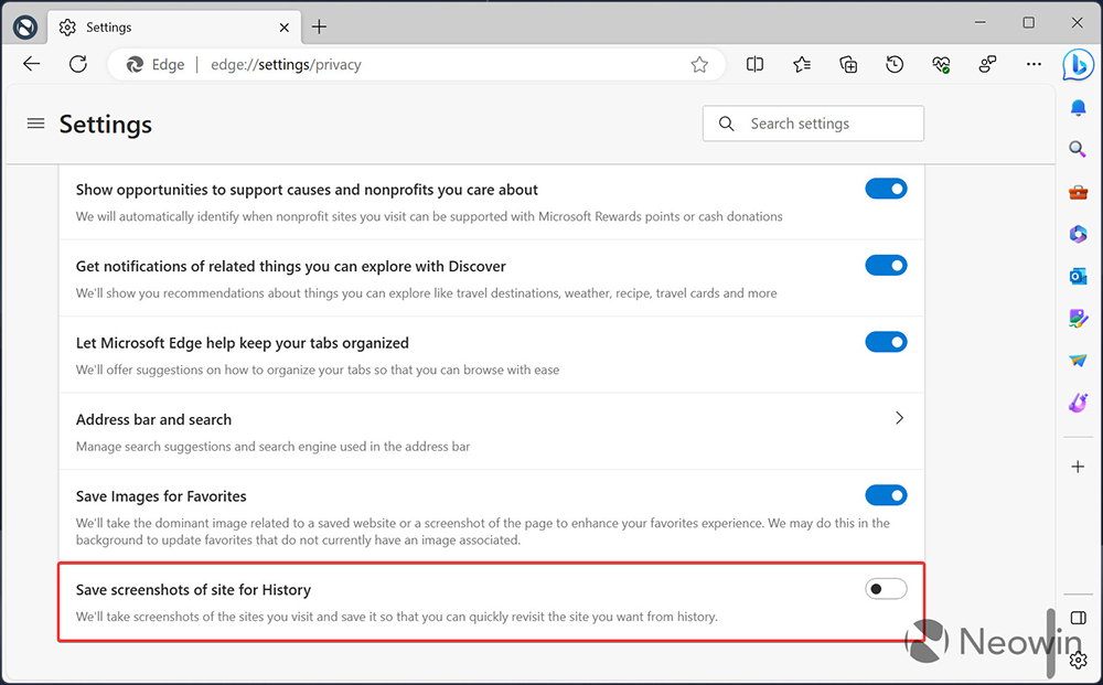 发现 Microsoft Edge 正在测试一项奇特功能，自动截图你曾经访问过的网站 - 电脑王阿达