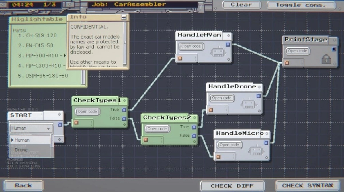 编程解谜《Dystopian Debugger》开放 Steam 玩家测试
