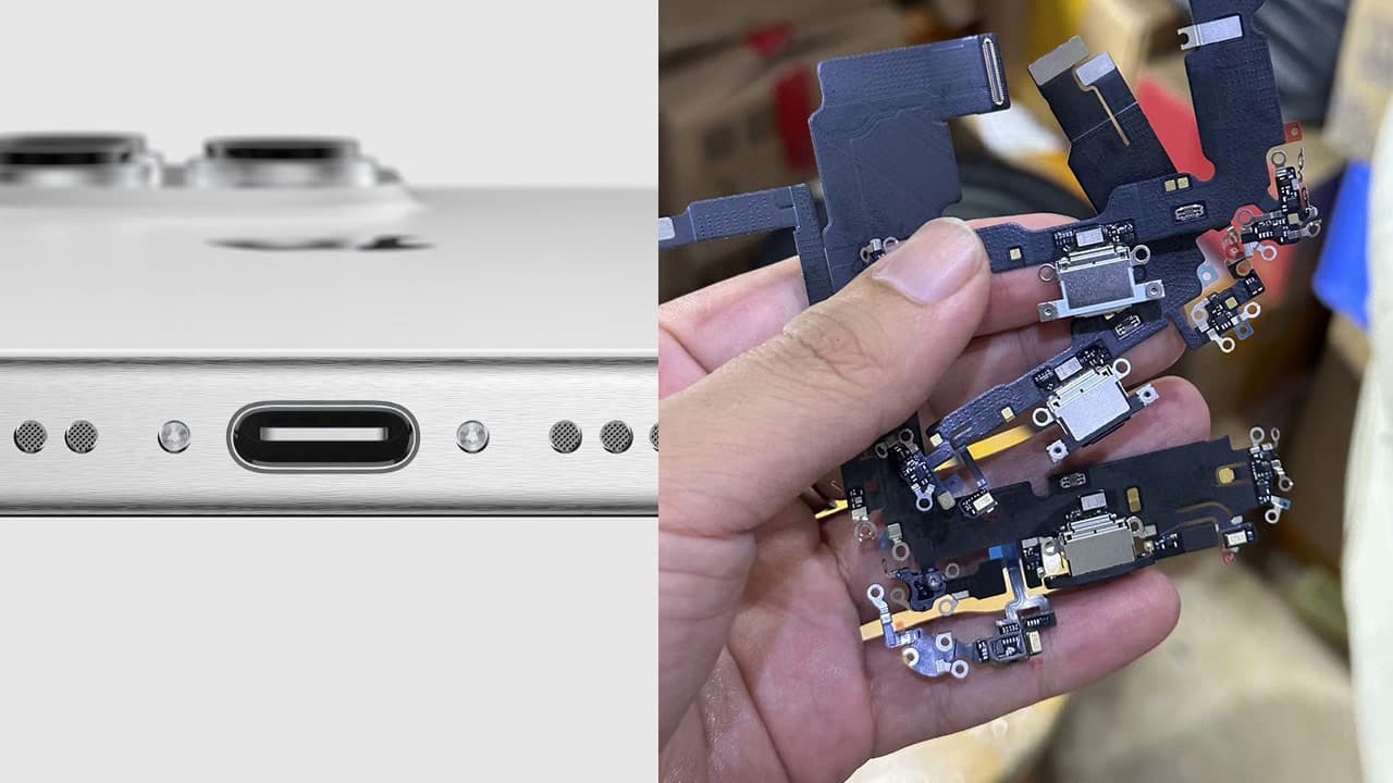 苹果iPhone 15 USB Type-C 零件曝光，3大亮点规格一次看