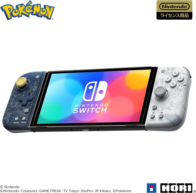HORI全新《宝可梦》Nintendo Switch授权「伊布家族」专用摇杆周边套组