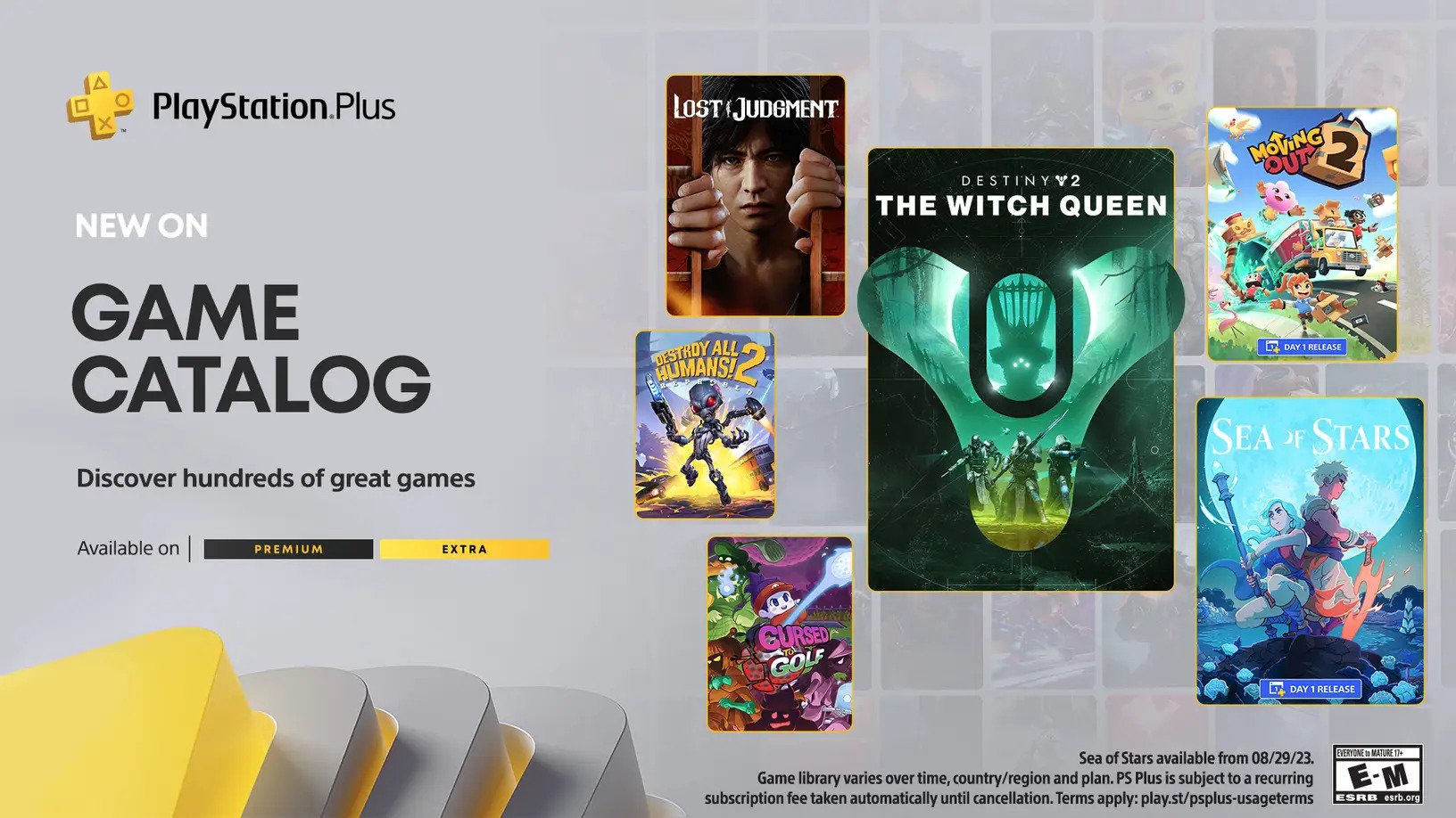 PS Plus 八月份追加游戏阵容：《星之海》《胡闹搬家 2》《审判之逝》等等！
