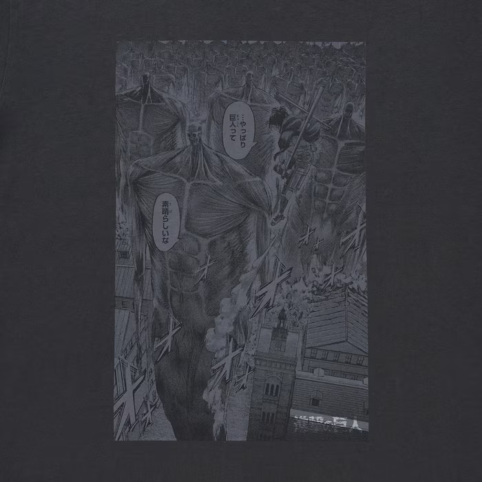 UNIQLO与《进击的巨人》第二弹联动主题UT公开！今年10月发售！