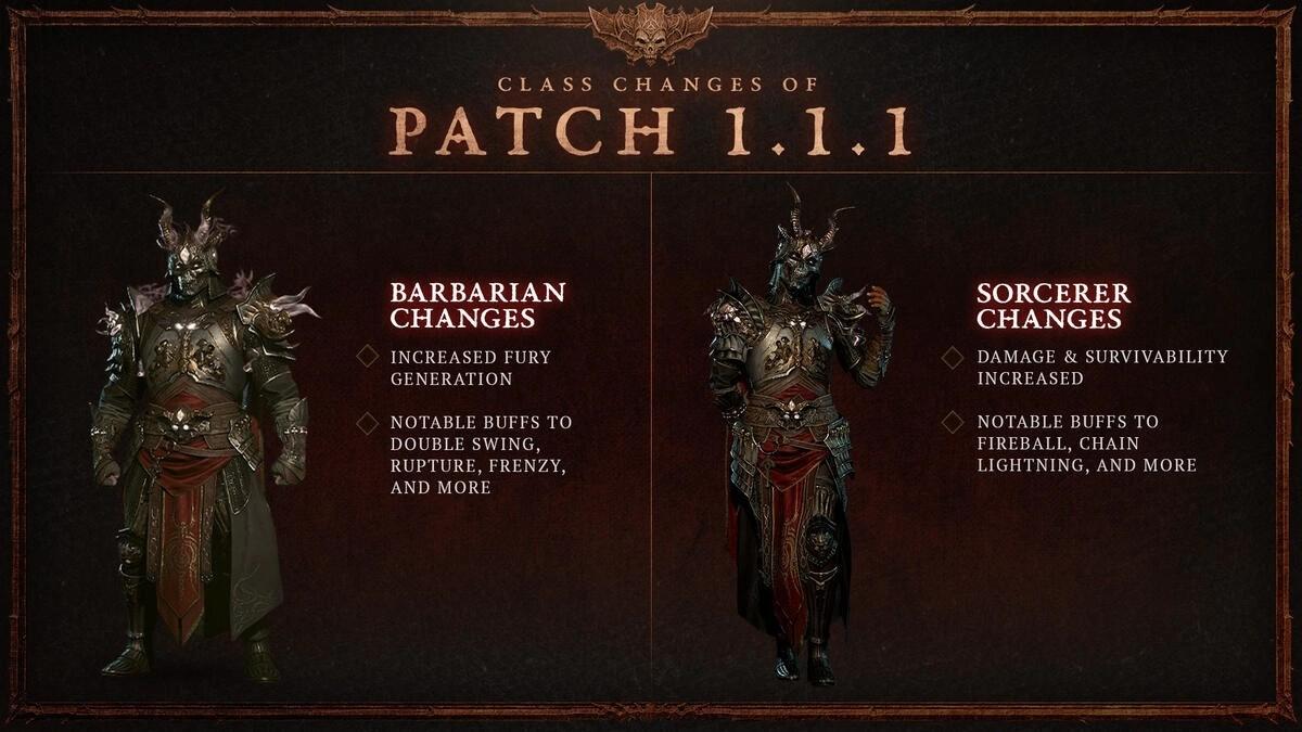 《Diablo 4》1.1.1版更新上线 超大量职业物品怪物等调整