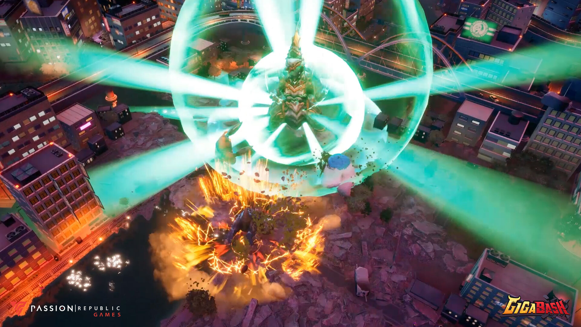 马来西亚团队作品《GigaBash》即日起正式登陆 Xbox & Nintendo 平台发售！