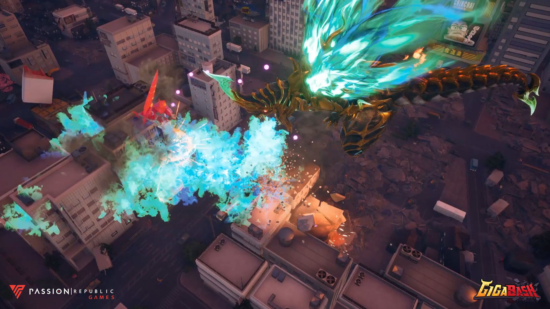 马来西亚团队作品《GigaBash》即日起正式登陆 Xbox & Nintendo 平台发售！