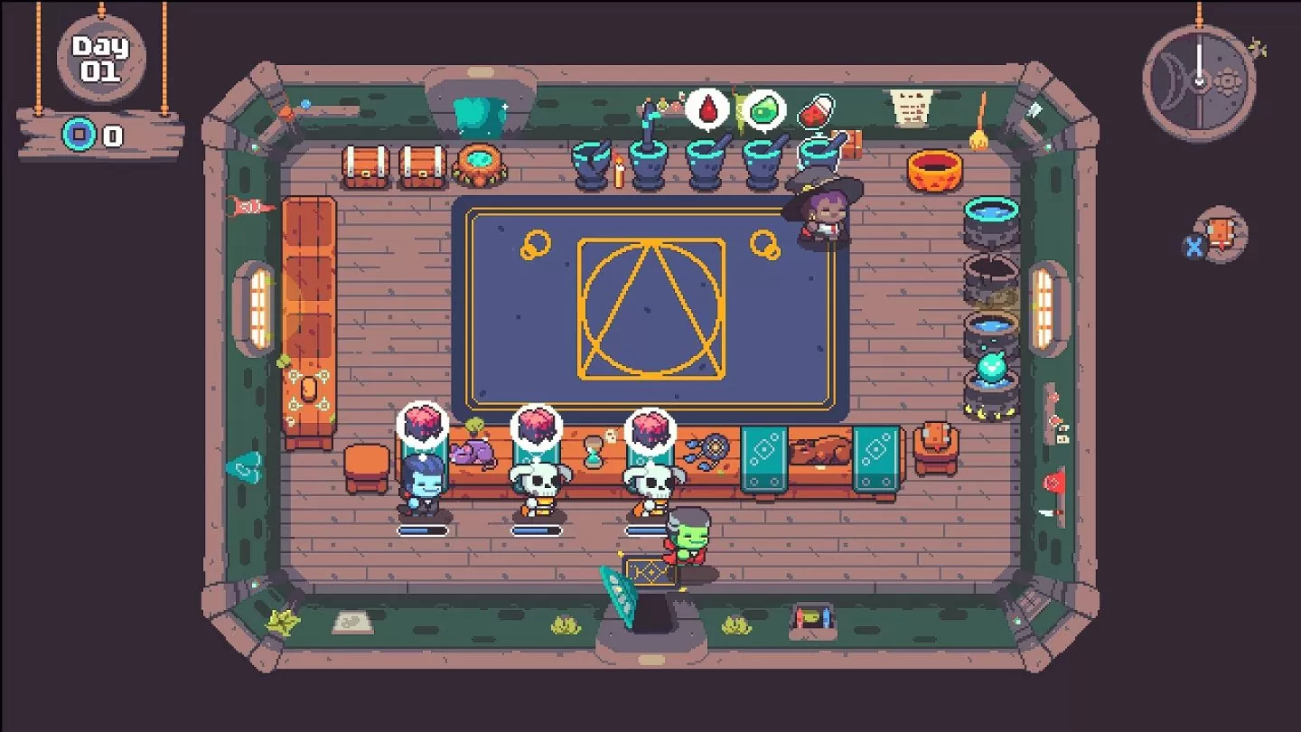 魔法生物制作模拟《Tiny Witch》发售日公开，用炼金术制作迷宫需要的守卫怪物吧！