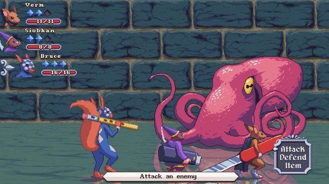 回合制 RPG 新作《Small Saga》11/16 发售，看愤怒的老鼠勇者如何对抗巨大敌人
