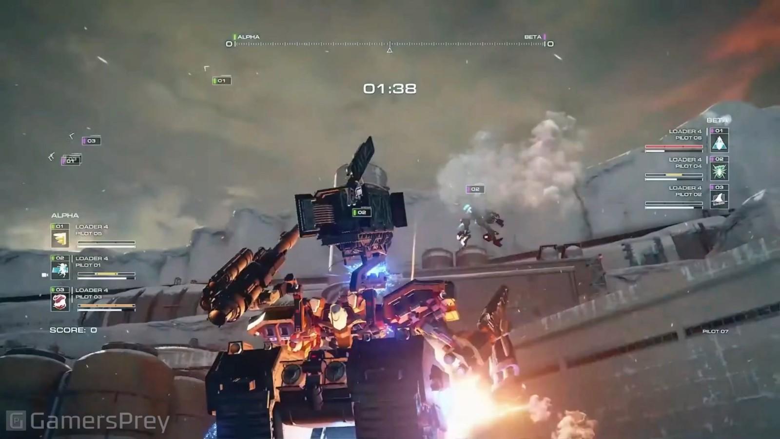 《装甲核心6 境界天火》新多人战斗影片发布PVP模式公开