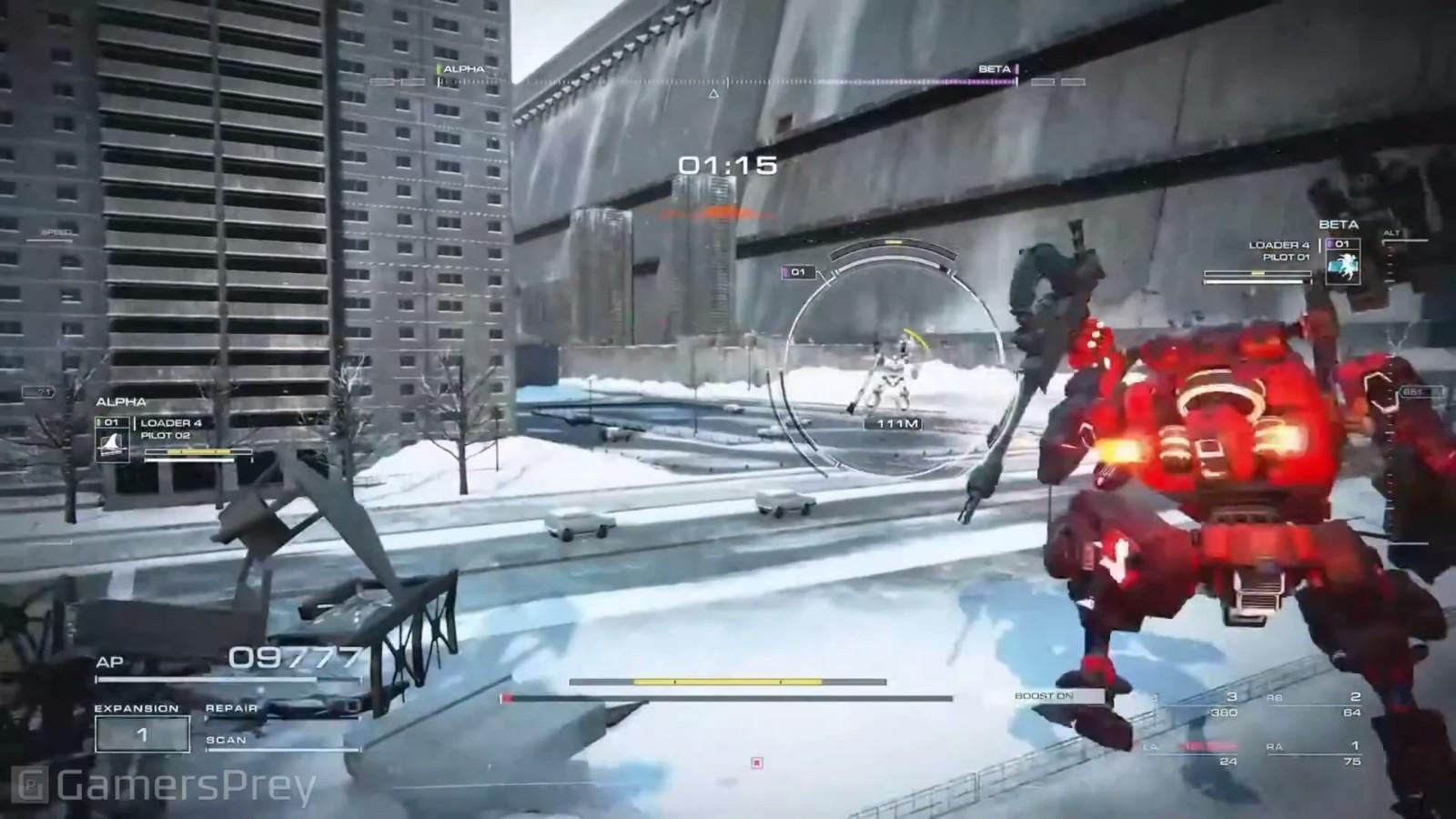 《装甲核心6 境界天火》新多人战斗影片发布PVP模式公开