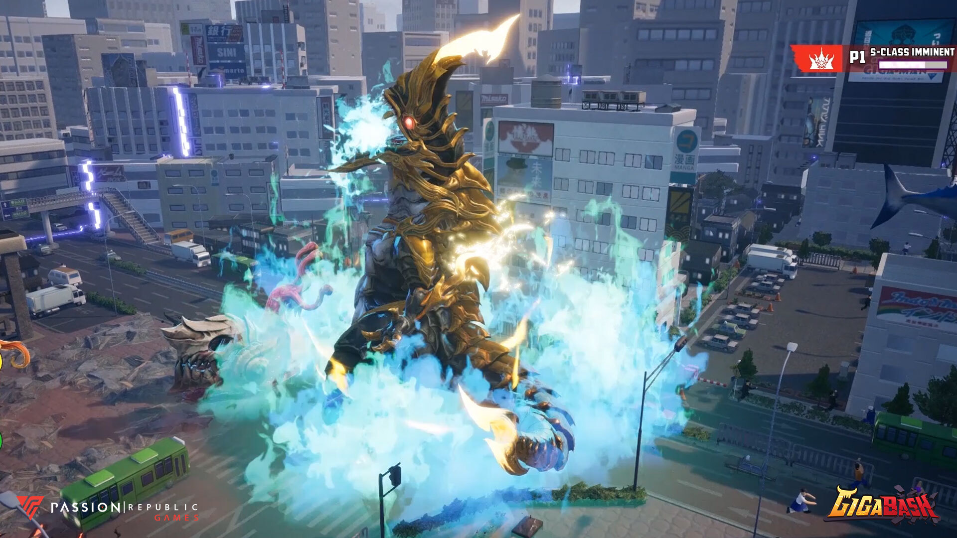 马来西亚团队作品《GigaBash》即日起正式登陆 Xbox & Nintendo 平台发售！