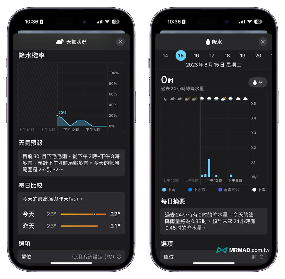 iOS 17 天气新功能8大变化全面了解2