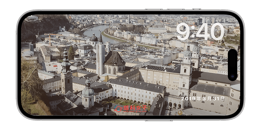 iPhone 待机模式照片更改不同相册：长按