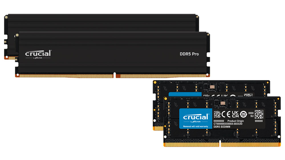 单一模块 24GB、48GB，Crucial 非二进制容量 DDR5 内存准备就绪