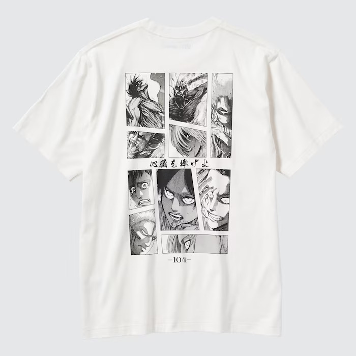 UNIQLO与《进击的巨人》第二弹联动主题UT公开！今年10月发售！